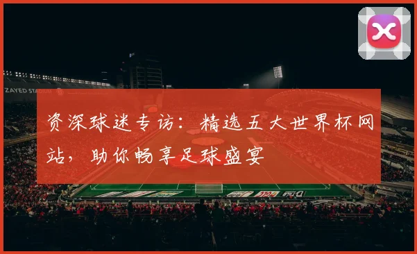 资深球迷专访：精选五大世界杯网站，助你畅享足球盛宴